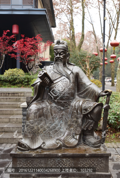 關(guān)羽銅像