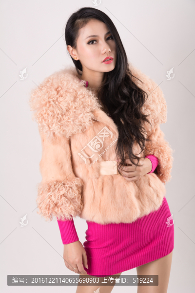 時(shí)尚美女模特