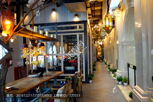 酒店,餐廳,休閑