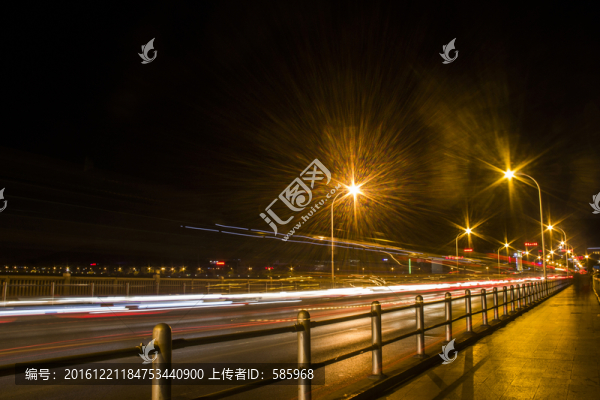 橘子洲大橋夜景