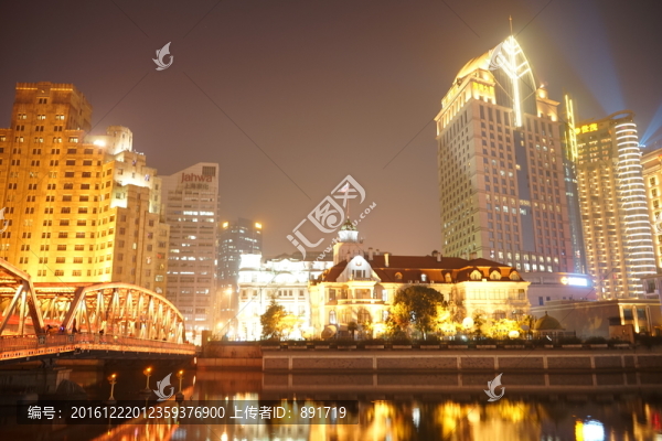 外灘夜景,都市夜景