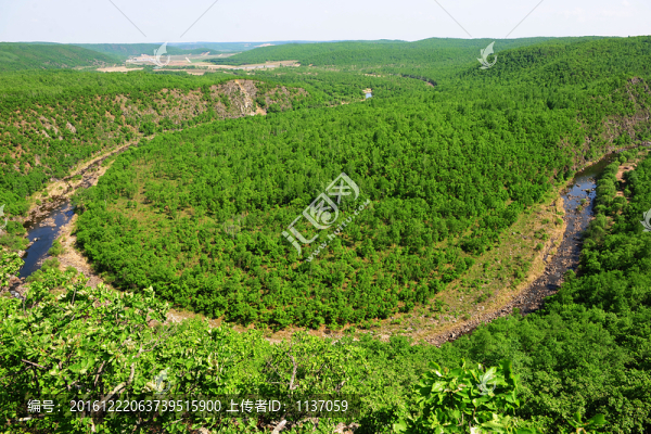 黑龍江,錦河大峽谷