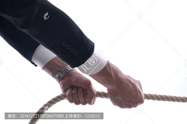 商人用繩子