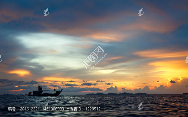 安達(dá)曼海落日