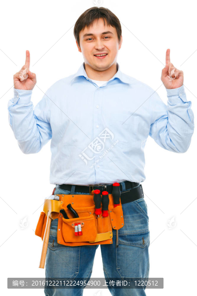 建筑工人指點(diǎn)