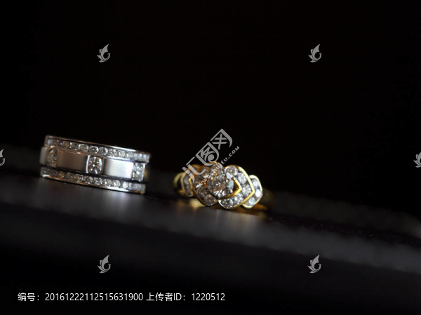 鉑金鉆石婚戒