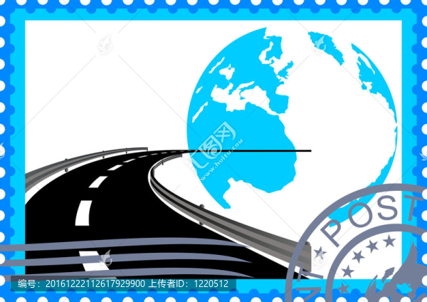 郵票。路