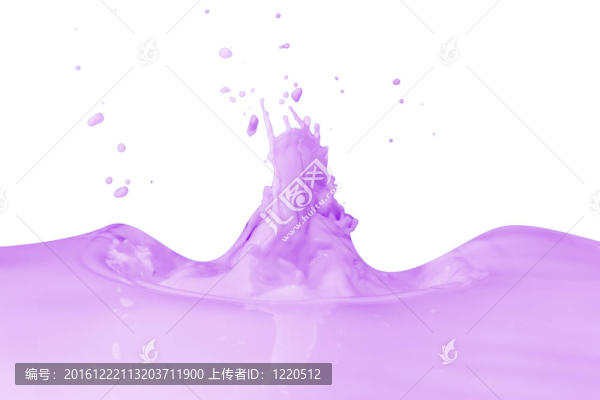 飛濺的牛奶