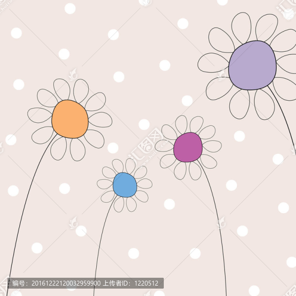 摘要向量的花
