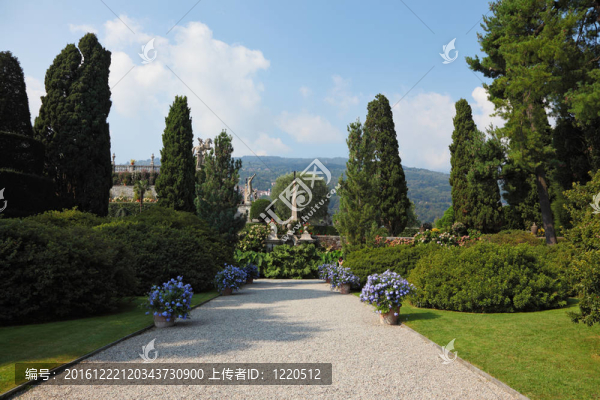 島上的Izola,Bella。馬焦雷湖