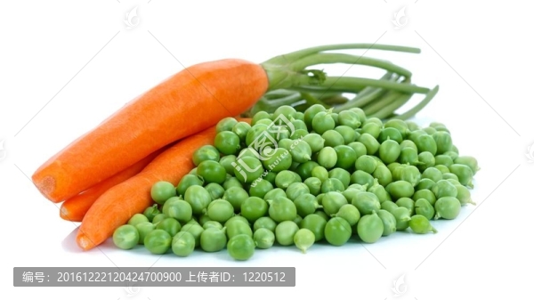 豌豆和胡蘿卜