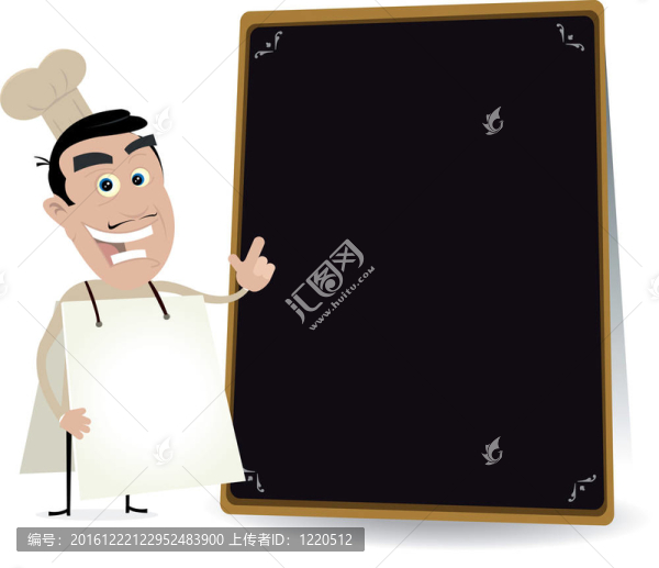 廚師三明治男人
