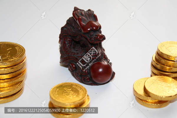 中國龍金幣