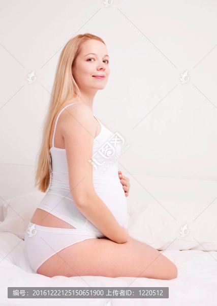 懷孕的女人