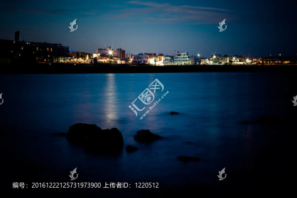 晚上
