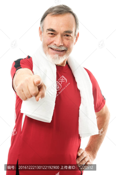 健身房高級男子