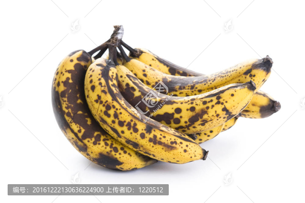 過熟的香蕉束