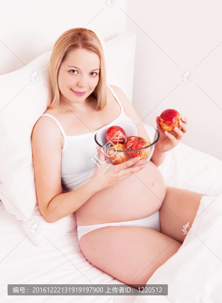 懷孕的女人