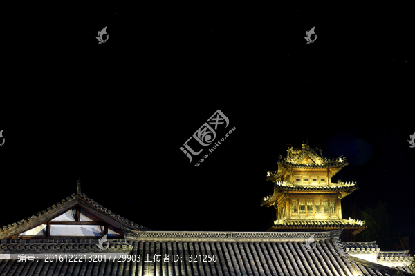 臺兒莊古城夜景