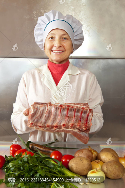 Cook生肉女人