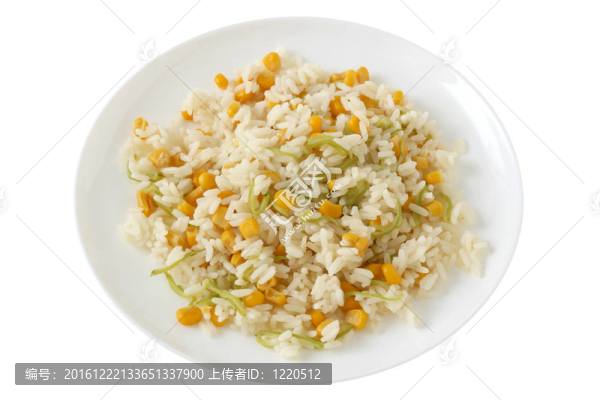 米飯配蔬菜