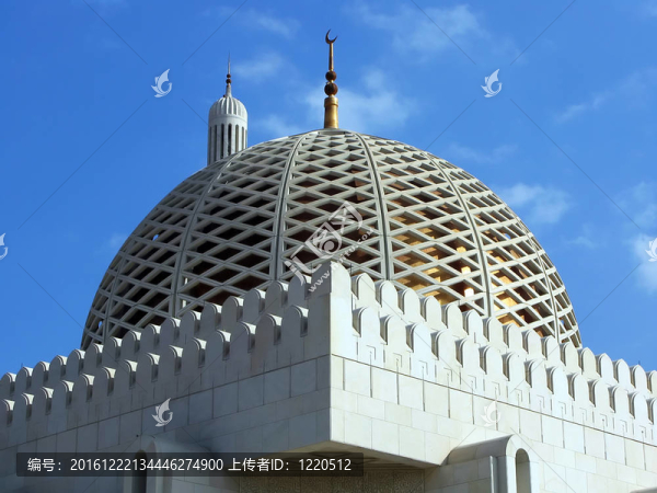 鋁qubrah清真寺在馬斯喀特阿曼
