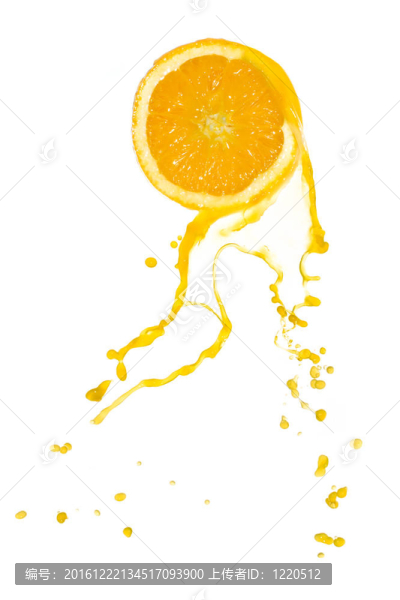 橙汁飛濺