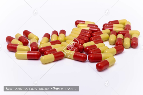 五顏六色的膠囊