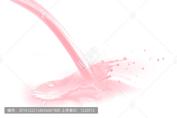 草莓牛奶飛濺