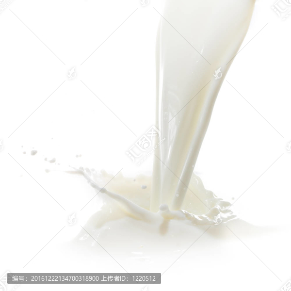 牛奶濺