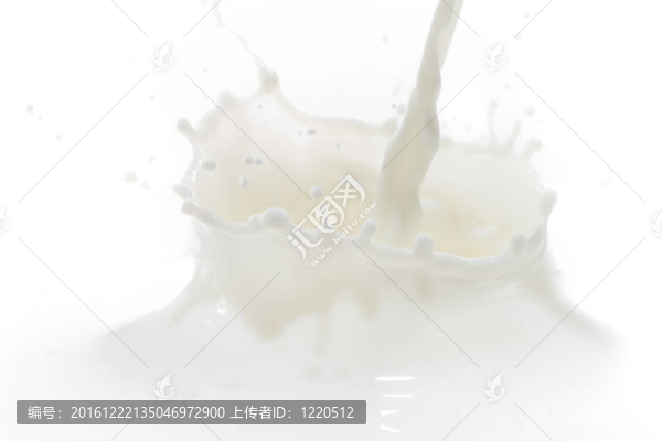 牛奶濺