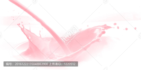 草莓牛奶飛濺