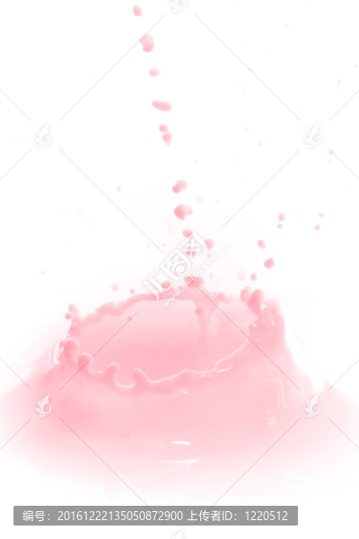 草莓牛奶飛濺