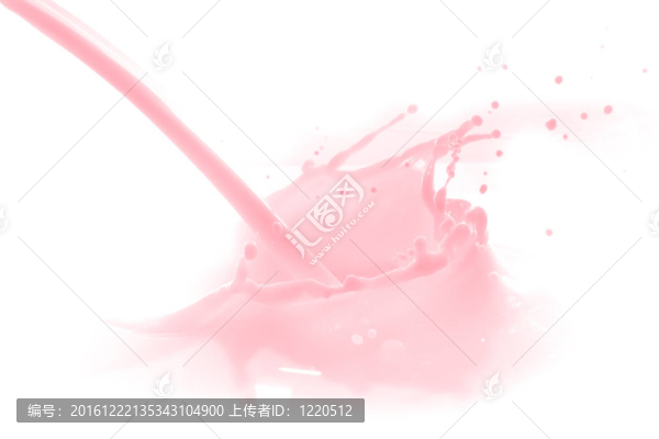 草莓牛奶飛濺