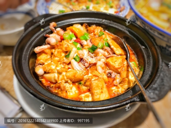 海鮮豆腐煲