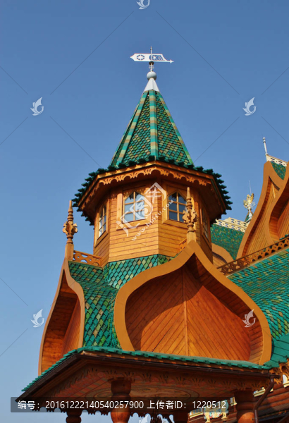 Tsar,Alexei,Mikhailovich的宮殿塔