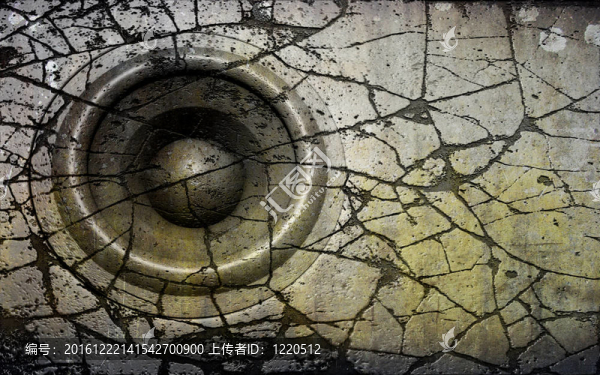 高清3D渲染垃圾舊喇叭音響系統(tǒng)主持人DJ