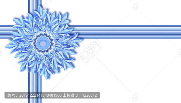 裝飾的雪花
