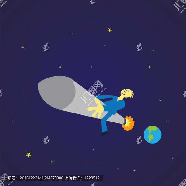 火箭上的太空旅行