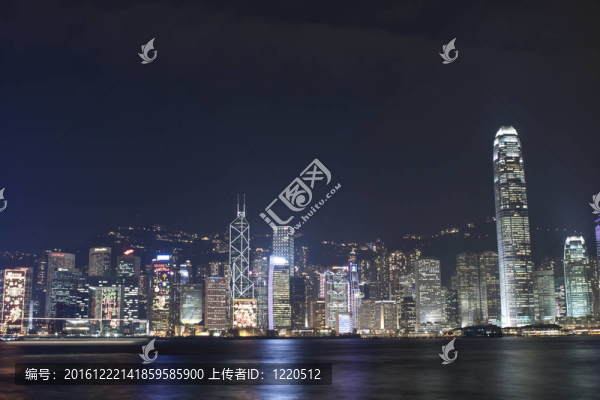 香港的夜景與各種圣誕D