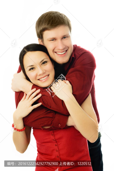 幸福的年輕夫婦