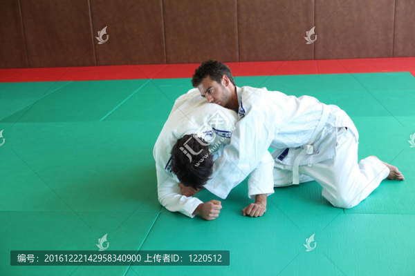 柔道比賽。