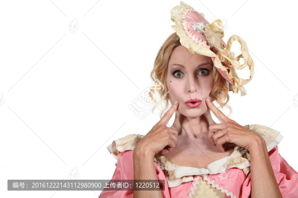 傳統(tǒng)服飾中的女人