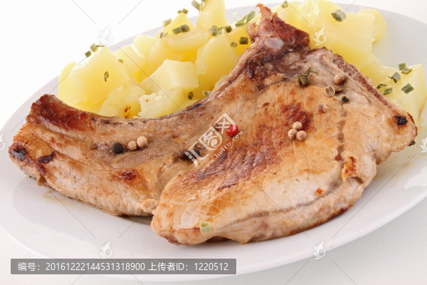 土豆豬排
