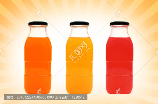 果汁玻璃瓶