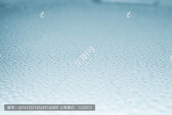 藍色金屬透明滴紋理