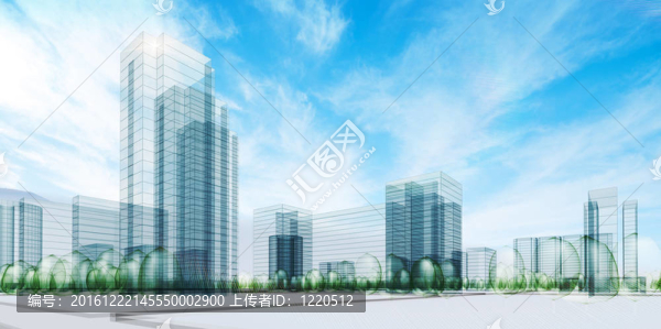 城市的天空下