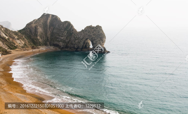 風(fēng)景石拱門；Lulworth,Cove景觀