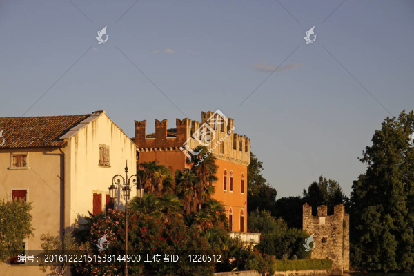 Lazise；老建筑；威內(nèi)托大區(qū)；意大利