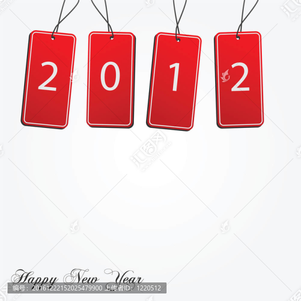 2012標簽